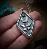 Luna Moth Necklace