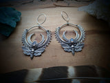 Death Moth Earrings/Weights