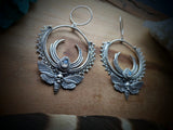 Death Moth Earrings/Weights