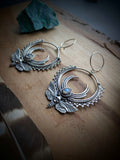 Death Moth Earrings/Weights