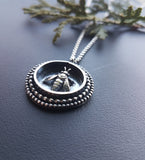 Bee Shadowbox Necklace