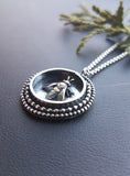 Bee Shadowbox Necklace