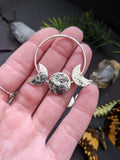 Triple Moon Phase Hoops