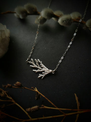 Cast Cedar Necklace