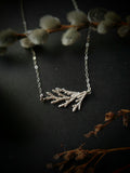 Cast Cedar Necklace