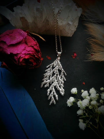 Cast Cedar Necklace