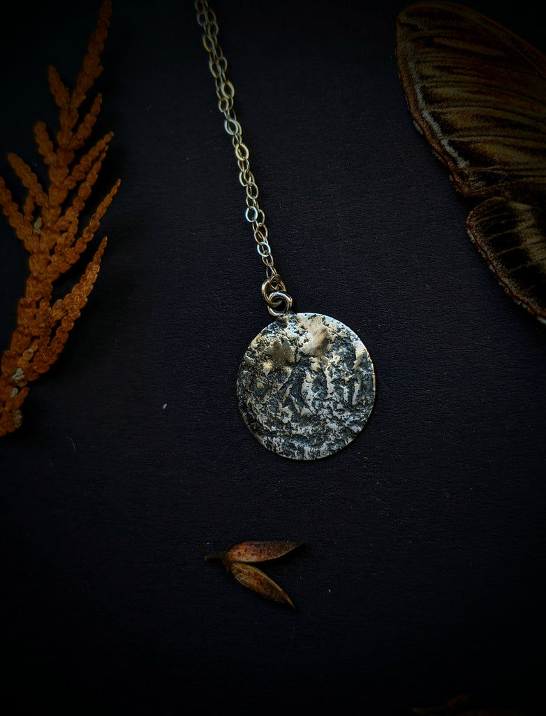 Piece of the moon on sale necklace