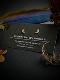 Half Moon Studs - Gold Fill