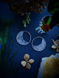 Moon Crescent Hoops
