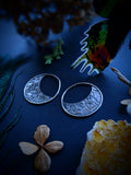 Moon Crescent Hoops