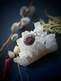 Faceted Ruby Necklace
