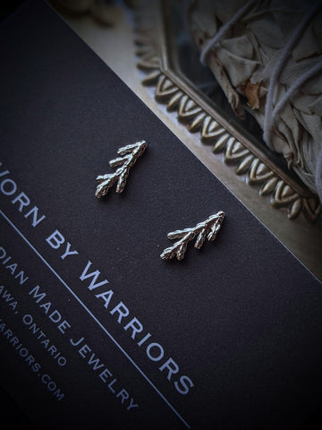 Leaf Earring Studs