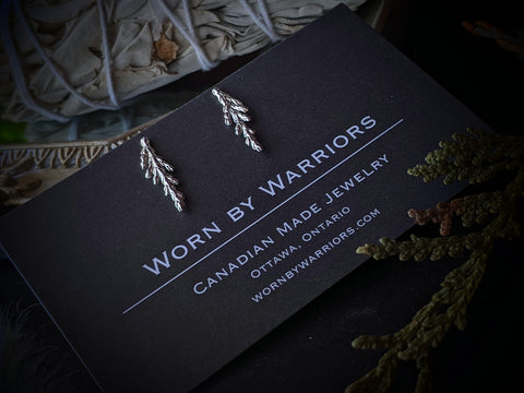 Leaf Earring Studs