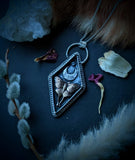 Luna Moth Necklace