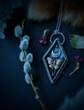 Luna Moth Necklace