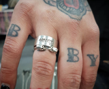 Double Skull Ring