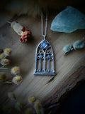 Cathedral Window Necklace