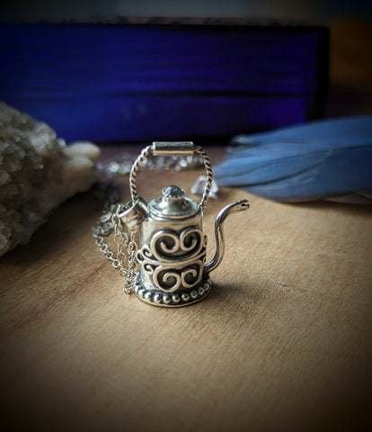 Teapot Necklace