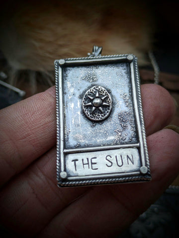 Sun Tarot Necklace