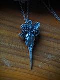 Nature/Hummingbird Skull Necklace