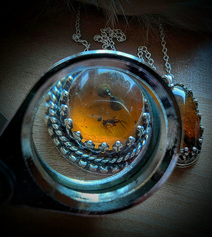 Insect in Amber Necklace