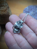 Double Flower Necklace