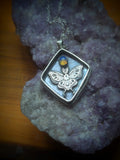 Luna Moth Necklace