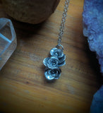 Triple Flower Necklace