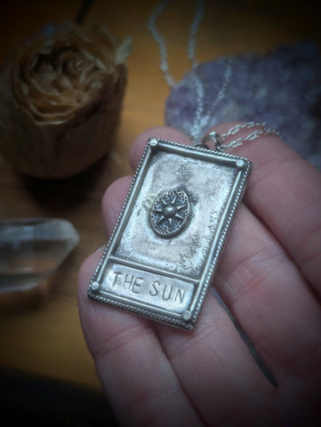 Sun Tarot Necklace