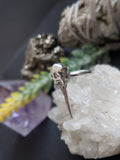 Hummingbird Skull Ring
