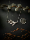 Cast Cedar Necklace