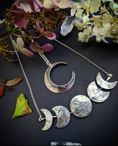 Statement Moon Phase Necklace